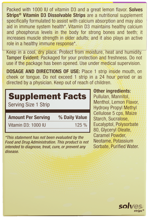 Vitamin D 30 Day Supply (30 Pack)