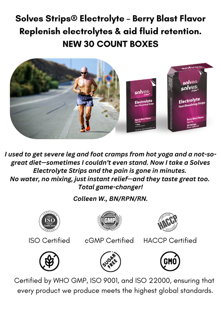 Electrolyte Berry Blast Strips